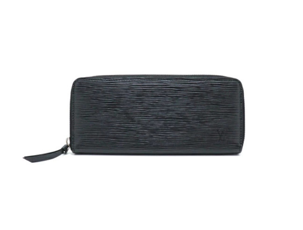 Louis Vuitton Portefeuille Clemence Epi Noir Black